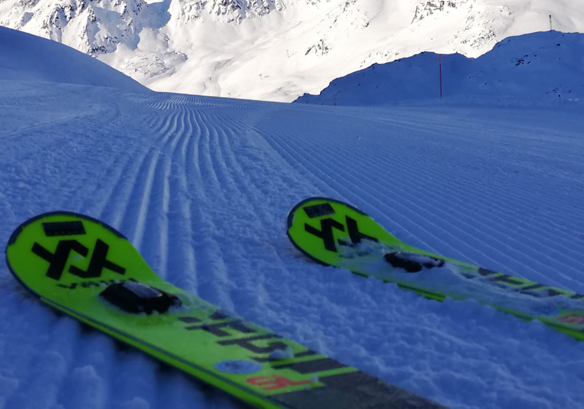 Ski auf Piste